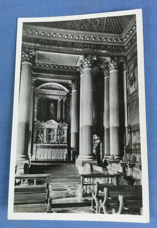 Vintage Real Photo Postcard Castle Howard The Chapel ...