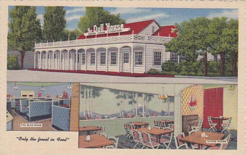 Utah Salt Lake City Doll House Restaurant Curteich