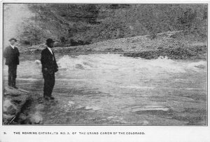 F46/ Grand Canyon of Colorado Postcard c1910 Roaring Cataracts No.3