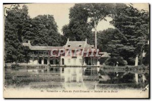 Old Postcard Versailles Petit Trianon Park House Queen