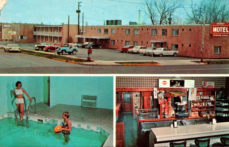 Minnesota Rochester Darst Heart O' Town Motel 1966