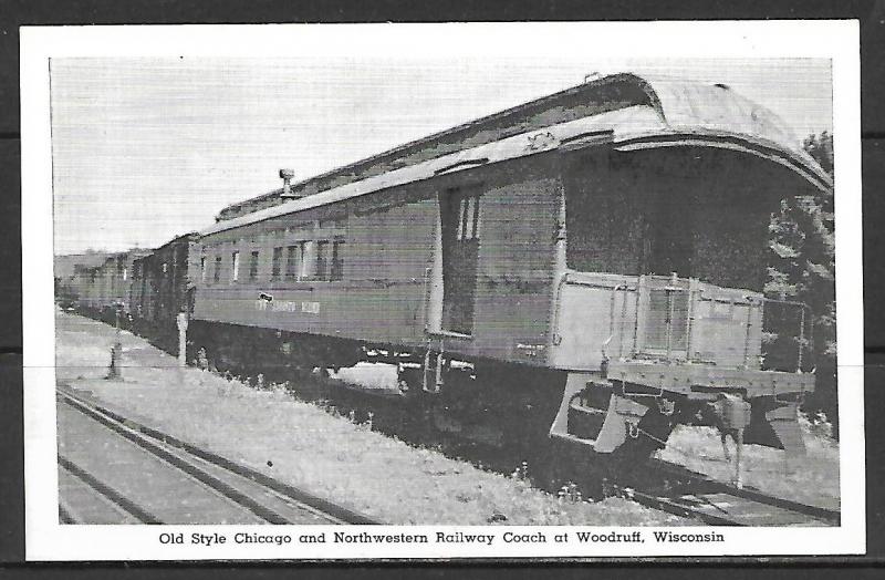 Wisconsin, Woodruff - Old Style Railway Coach