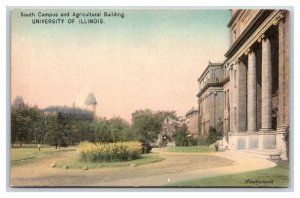 Agriculture Building University Of Illinois Chapaign UNP Albertype Postcard Y2