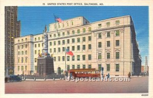 United States Post Office in Baltimore, Maryland