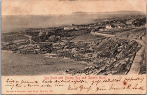 South Africa Sea Point With Botany Bay and Queen Hotel Cape Town Postcard C127