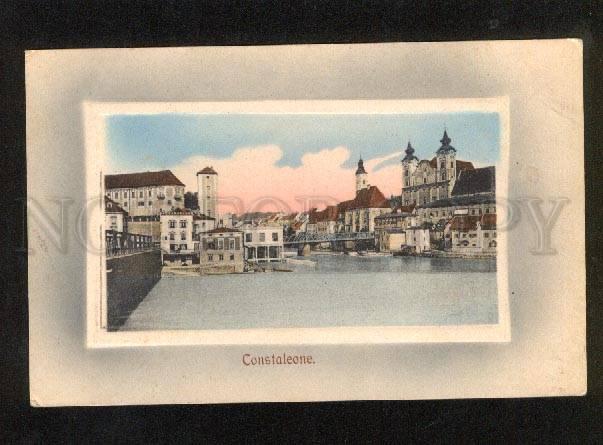 049260 Constaleone from water view Vintage embossed PC