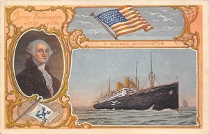 D. George Washington 1909 D. George Washington, Norddeutscher LLoyd View image 