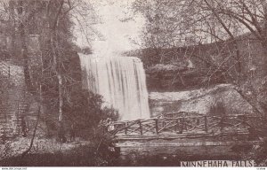 MINNEAPOLIS, Minnesota, PU-1910; Minnehaha Falls