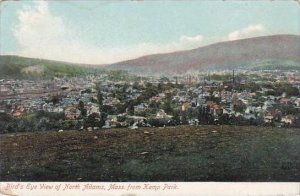 Massachustetts North Adam Birds Eye View Of North Adams From Kemp Park