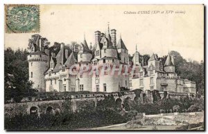Old Postcard Chateau d & # 39 Usse