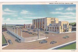 Nebraska Omaha Union Station 1940 Curteich