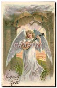Old Postcard Angel Christmas Fantasy