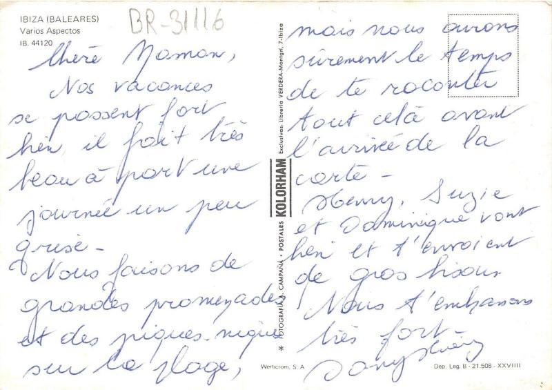 BR31116 Ibiza varios Aspectos spain