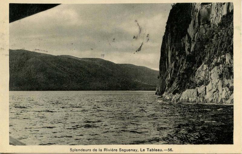 Canada - Quebec. Le Tableau, Saguenay River