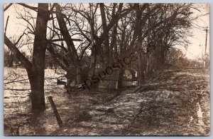 K46/ Schenectady New York RPPC Postcard c1913 Flood Disaster 84