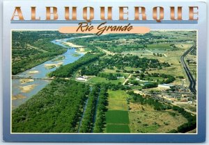 Postcard - Rio Grande - Albuquerque, New Mexico