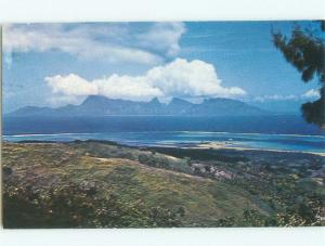 Pre-1980 NICE VIEW Papeete Tahiti i4183