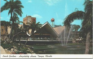 USA Busch Gardens Hospitality House Tampa Florida Vintage Postcard 03.47