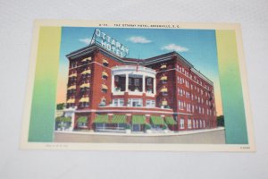 G-55 The Ottaray Hotel Greenville South Carolina Postcard Photo by W. B. Case