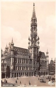 Hotel de Ville, Town Hall Bruxelles Belgium Unused 