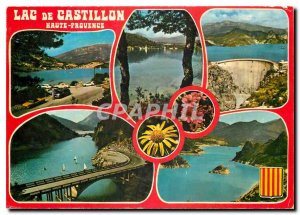 Postcard Modern Landscapes of France Lac de Castillon Alpes de Haute Provence
