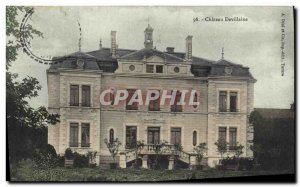 Postcard Old Chateau Devillaine