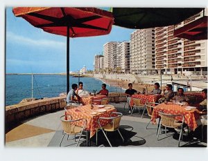 Postcard Partial view of the Maritime Avenue, Málaga, Spain