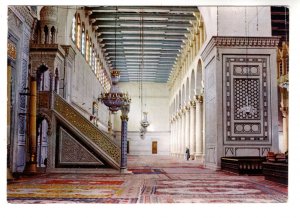 Mosquee Omayad, Umayyad Great Mosque, Damascus, Syria, Interior