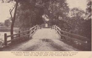 Concord MA, Massachusetts - The Old North Bridge - DB