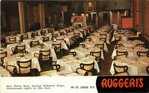 St. Louis Missouri 1950-60s Postcard Ruggeri's Steak Seafood Restaurant