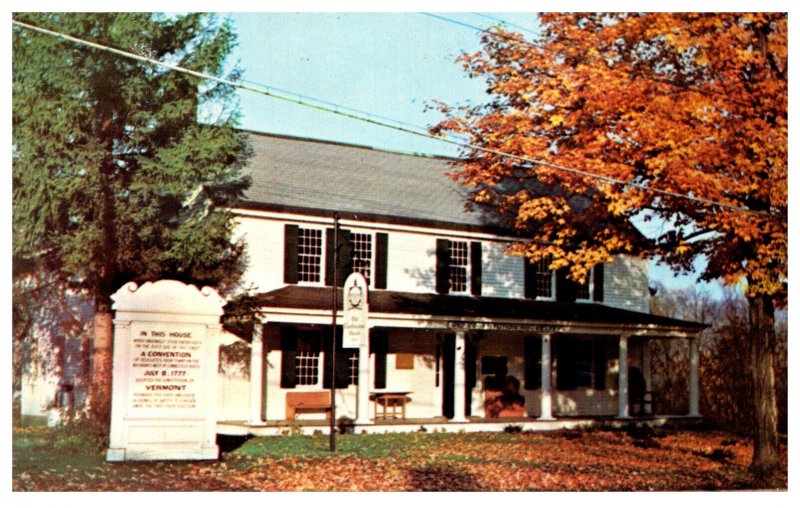 Vermont Windsor Constitution House