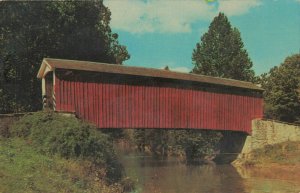 Johnson's Covered Mill Bridge Penna Dutch Country, Marietta, Pa. Postcard