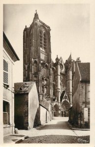 France Bourges Cher chatedral photo postcard