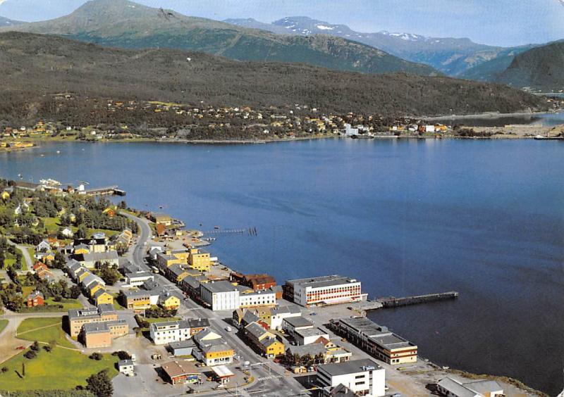 Norway Fauske Sett Fra Fly View Of Fauske Airview Hippostcard