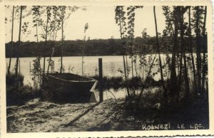 belgian congo, KOLWEZI, The Lake, Le Lac (1950s) Real Photo