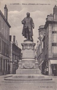 France Langres Monument Diderot Philosophe