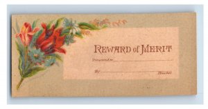 1860s-80s Reward Of Merit Cards Cute Dogs Horses Lot Of 12 F123