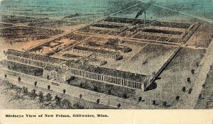 Birds Eye View New Prison Stillwater MN Minnesota DB VTG P111 