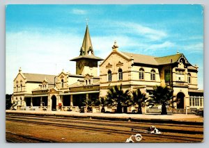 Swakopmund Train Station Natl Monument S.W.A. 4x6 Vintage Postcard 0389