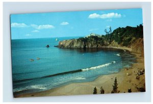 Vintage Archer Bay Campground, Gualala California. Postcard F126E
