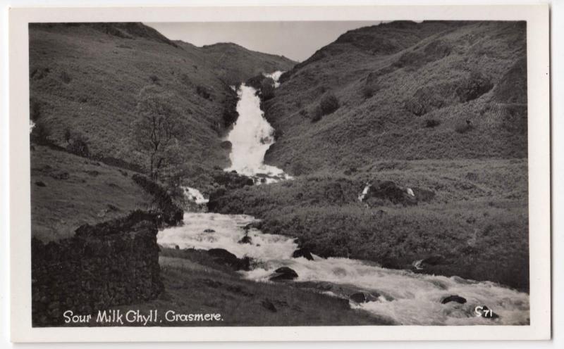 Cumbria; Sour Milk Ghyll, Grasmere RP PPC By Sanderson & Dixon, Unposted 