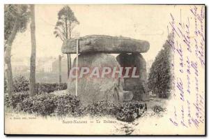 Postcard Old Megalith Dolmen Dolmen Saint Nazaire