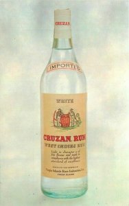 Advertising Cruzan Rum Interior 1950s Postcard 20-10669