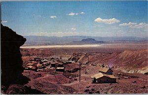 Aerial View Calico CA Vintage Postcard V14
