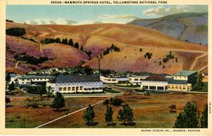 WY - Yellowstone Nat'l Park. Mammoth Springs Hotel    (Haynes)