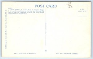 2 Postcards PANAMA CITY, Florida FL ~ Roadside HOTEL DIXIE SHERMAN & COVE HOTEL