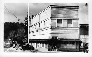 RPPC Saint Maries, Idaho Forestry Building c1930s Vintage Photo Postcard