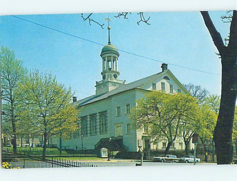 Unused Pre-1980 CHURCH SCENE Bethlehem Pennsylvania PA L3851