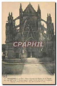 Old Postcard The Vendome and Ch Gate entrance to the Church of the Trinity