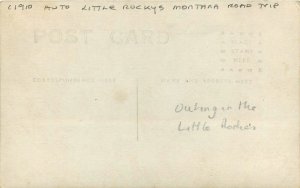 Postcard C-1910  RPPC Photo Little Rocky Montana road Trip 22-12041